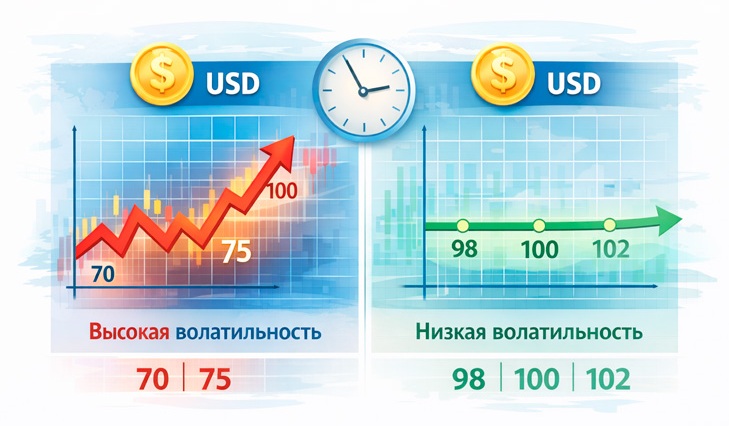 волатильность валюты простыми словами
